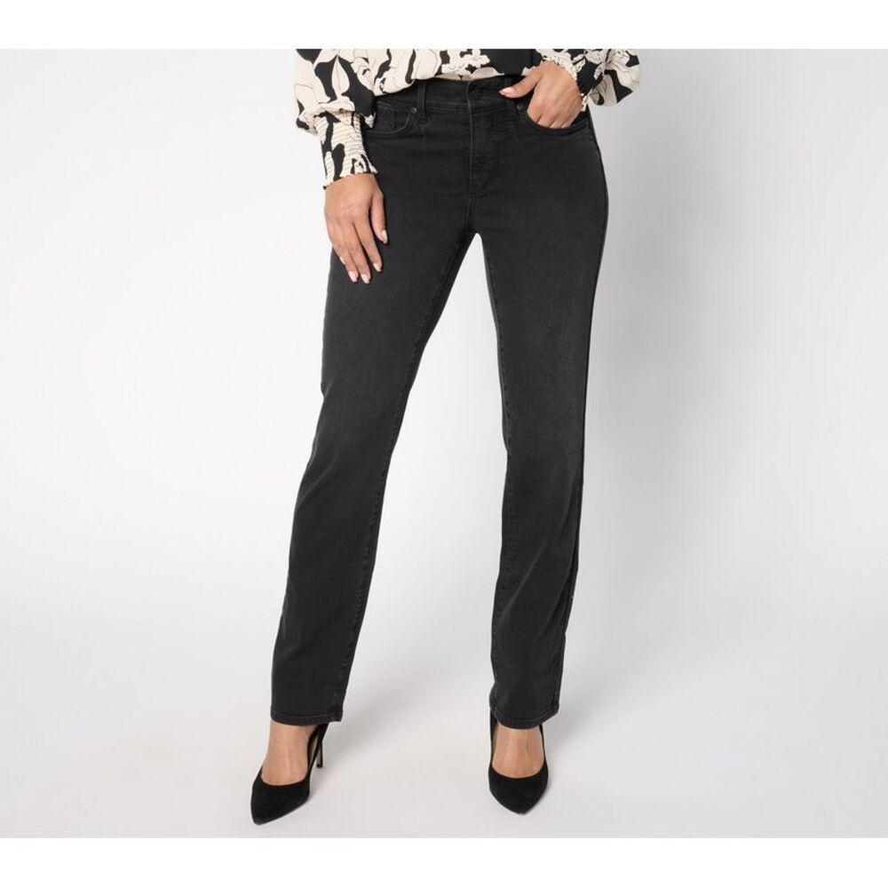 NYDJ Women's Plus Sz Pants 24W Sure Marilyn Straight Leg Jean Blue A680128